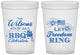 Custom 4th Of July 16 oz Translucent Cups - Bbq Fireworks | 220009