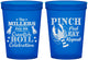 Custom 4th Of July 16 oz Translucent Cups - Pink Peel Crawfish | 220011