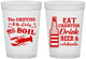 Custom 4th Of July 16 oz Translucent Cups - Crawfish Boil | 220012