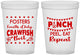Custom 4th Of July 16 oz Translucent Cups - Crawfish Boil | 220016
