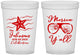Custom 4th Of July 16 oz Translucent Cups - Beach Merica Yall | 220028