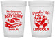 Custom 4th Of July 16 oz Translucent Cups - Drinkin Like Lincoln | 220032