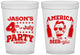 Custom 4th Of July 16 oz Translucent Cups - Bbq Lincoln | 220036