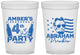 Custom 4th Of July 16 oz Translucent Cups - Abraham Drinkin | 220037