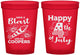 Custom 4th Of July 16 oz Translucent Cups - Fireworks | 220046