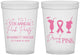 Custom Awareness 16 oz Translucent Cups - Drink For Pink | 230001