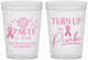 Custom Awareness 16 oz Translucent Cups - Party In Pink | 230002