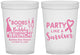 Custom Awareness 16 oz Translucent Cups - Party Like A Survivor | 230006