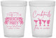 Custom Awareness 16 oz Translucent Cups - Beach Party | 230007
