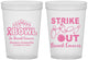Custom Awareness 16 oz Translucent Cups - Bowling Strike Out | 230015
