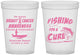 Custom Awareness 16 oz Translucent Cups - Fishing For A Cure | 230018