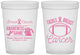 Custom Awareness 16 oz Translucent Cups - Football Tackle | 230019