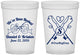 Custom Wedding 16 oz Translucent Cups - Been Hooked Fishing | 238