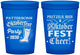 Custom Oktoberfest 16 oz Translucent Cups - Pretzel | 240001