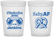 Custom Oktoberfest 16 oz Translucent Cups - Pretzel Salty Af | 240015