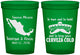 Custom Wedding 16 oz Translucent Cups - Cerveza Mexico | 241