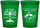 Custom Wedding 16 oz Translucent Cups - Two Little Love Birds | 249