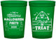 Custom Halloween 16 oz Translucent Cups - Trick Or Treat | 250010