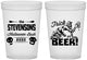Custom Halloween 16 oz Translucent Cups - Trick Or Beer | 250021