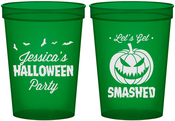 Custom Halloween 16 oz Translucent Cups - Pumpkin | 250030