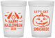 Custom Halloween 16 oz Translucent Cups - Lets Get Smashed | 250036