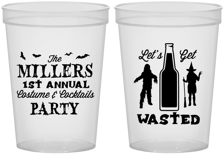 Custom Halloween 16 oz Translucent Cups - Werewolf Witch | 250039