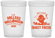 Custom Halloween 16 oz Translucent Cups - Ghost Sheet Faced | 250040