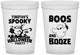 Custom Halloween 16 oz Translucent Cups - Boos And Booze | 250041