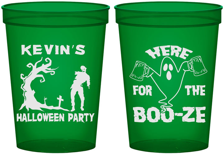Custom Halloween 16 oz Translucent Cups - Ghost | 250046