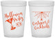 Custom Halloween 16 oz Translucent Cups - Costumes Cocktails | 250048