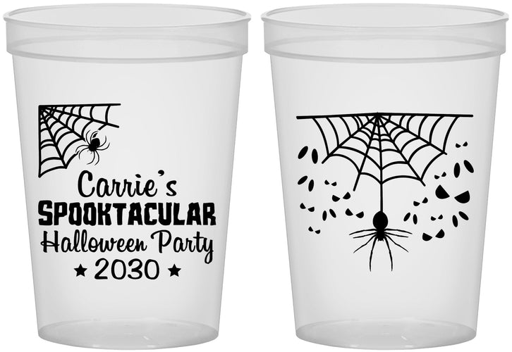 Custom Halloween 16 oz Translucent Cups - Spooktacular | 250049