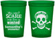 Custom Halloween 16 oz Translucent Cups - Sugar Skull | 250050