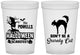 Custom Halloween 16 oz Translucent Cups - Scaredy Cat | 250055