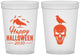 Custom Halloween 16 oz Translucent Cups - Skeleton | 250056