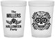 Custom Halloween 16 oz Translucent Cups - Sugar Skull | 250061