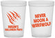 Custom Halloween 16 oz Translucent Cups - Werewolf | 250068