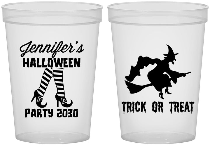 Custom Halloween 16 oz Translucent Cups - Trick Or Treat | 250089