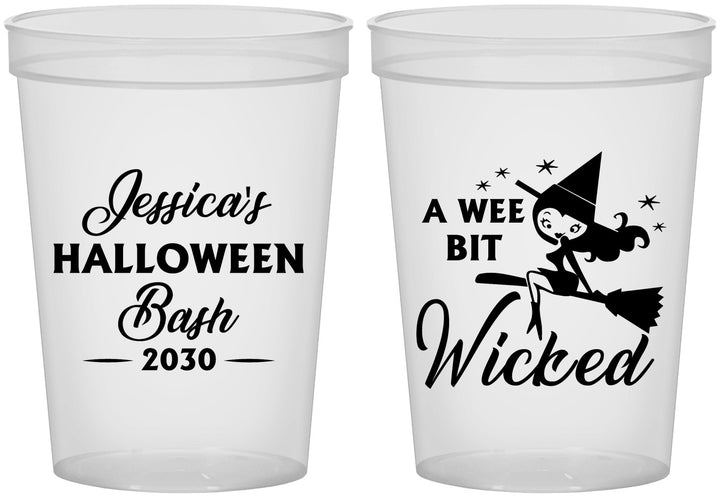 Custom Halloween 16 oz Translucent Cups - Witch | 250091