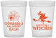 Custom Halloween 16 oz Translucent Cups - Witches | 250092