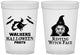 Custom Halloween 16 oz Translucent Cups - Resting Witch Face | 250099