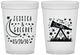 Custom Wedding 16 oz Translucent Cups - Telescope | 255