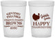 Custom Thanksgiving 16 oz Translucent Cups - Gobble Gobble | 260022