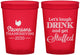Custom Thanksgiving 16 oz Translucent Cups - Turkey Stuffed | 260037
