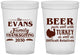 Custom Thanksgiving 16 oz Translucent Cups - Turkey | 260042