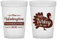 Custom Thanksgiving 16 oz Translucent Cups - Talk Turkey To Me | 260046