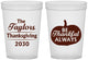 Custom Thanksgiving 16 oz Translucent Cups - Pumpkin Thankful | 260047