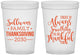 Custom Thanksgiving 16 oz Translucent Cups - Thankful | 260048