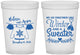 Custom Wedding 16 oz Translucent Cups - Christmas Sweater | 265