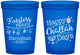 Custom Hanukkah 16 oz Translucent Cups - Challah Days | 270004