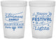 Custom Hanukkah 16 oz Translucent Cups - Festival Of Lights | 270006